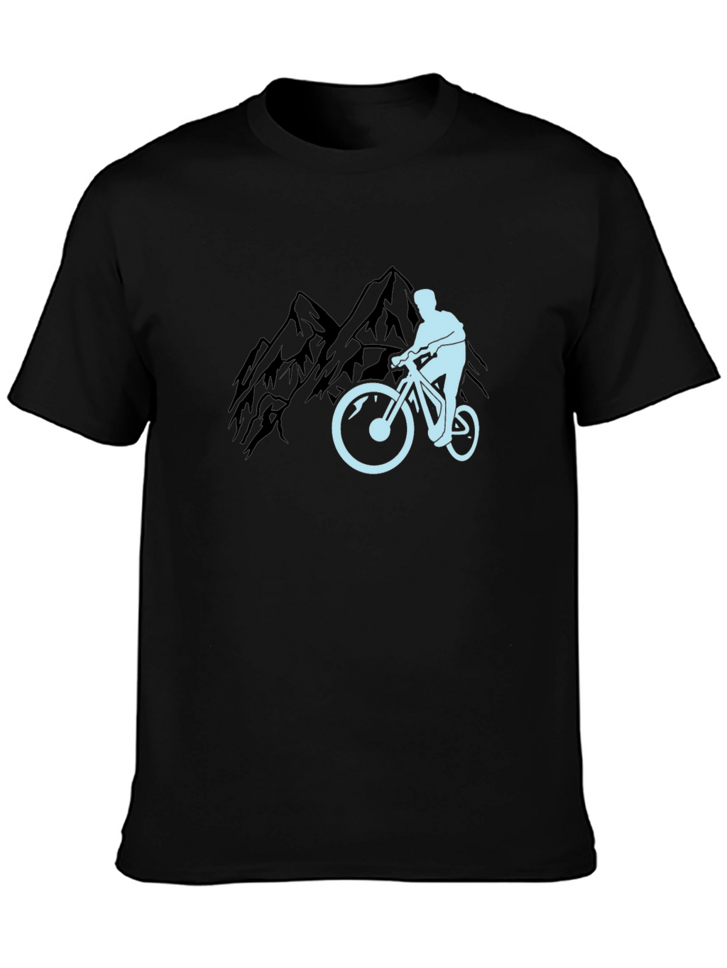 Mountain Biker Graphic T-Shirt