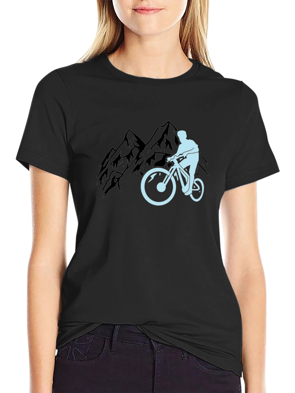 Mountain Biker Graphic T-Shirt