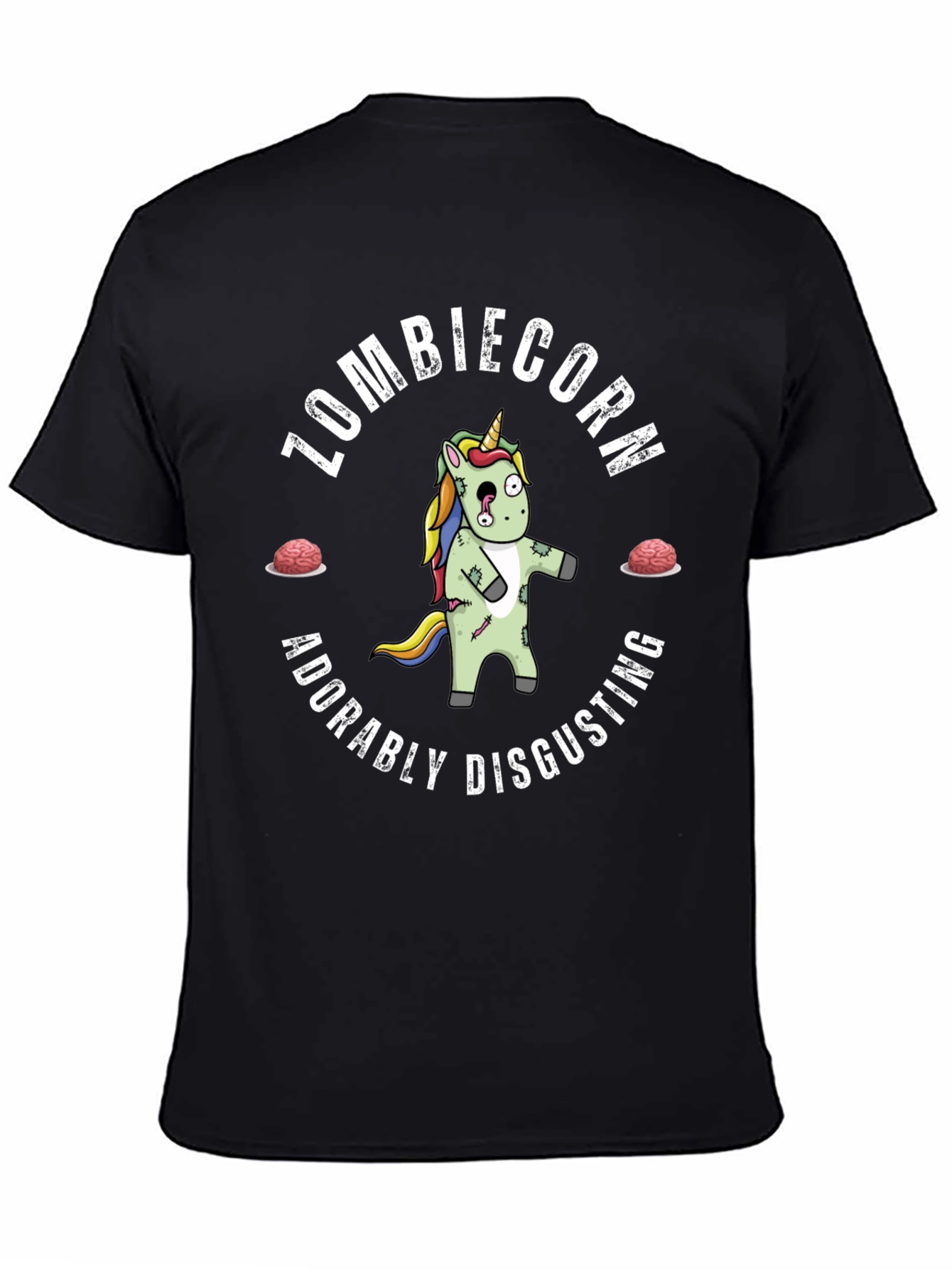 Zombiecorn T-Shirt - Adorably Disgusting Unicorn