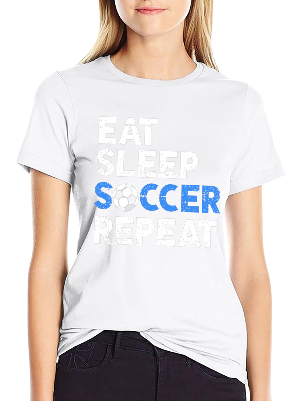 Eat Sleep Soccer Repeat T-Shirt