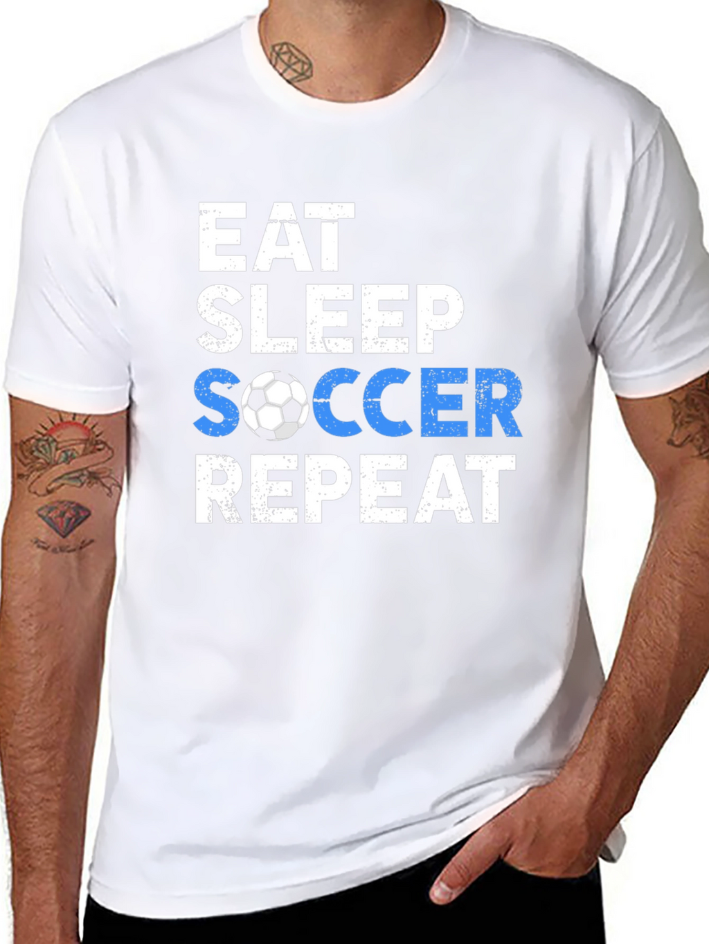 Eat Sleep Soccer Repeat T-Shirt