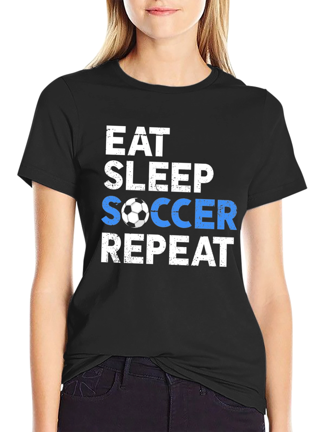Eat Sleep Soccer Repeat T-Shirt