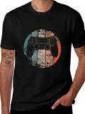 Retro Gaming Controller Graphic Tee - Gamer Style