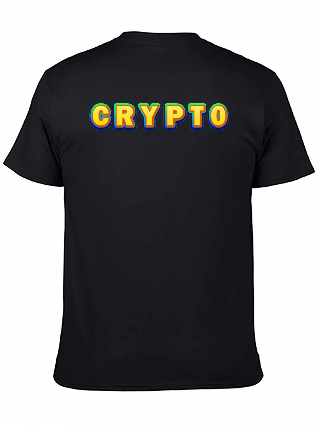 Crypto Graphic T-Shirt - Bold Design Casual Wear
