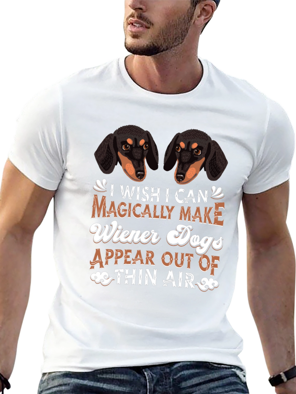 Wiener Dog Magic T-Shirt Dachshund Lover Tee