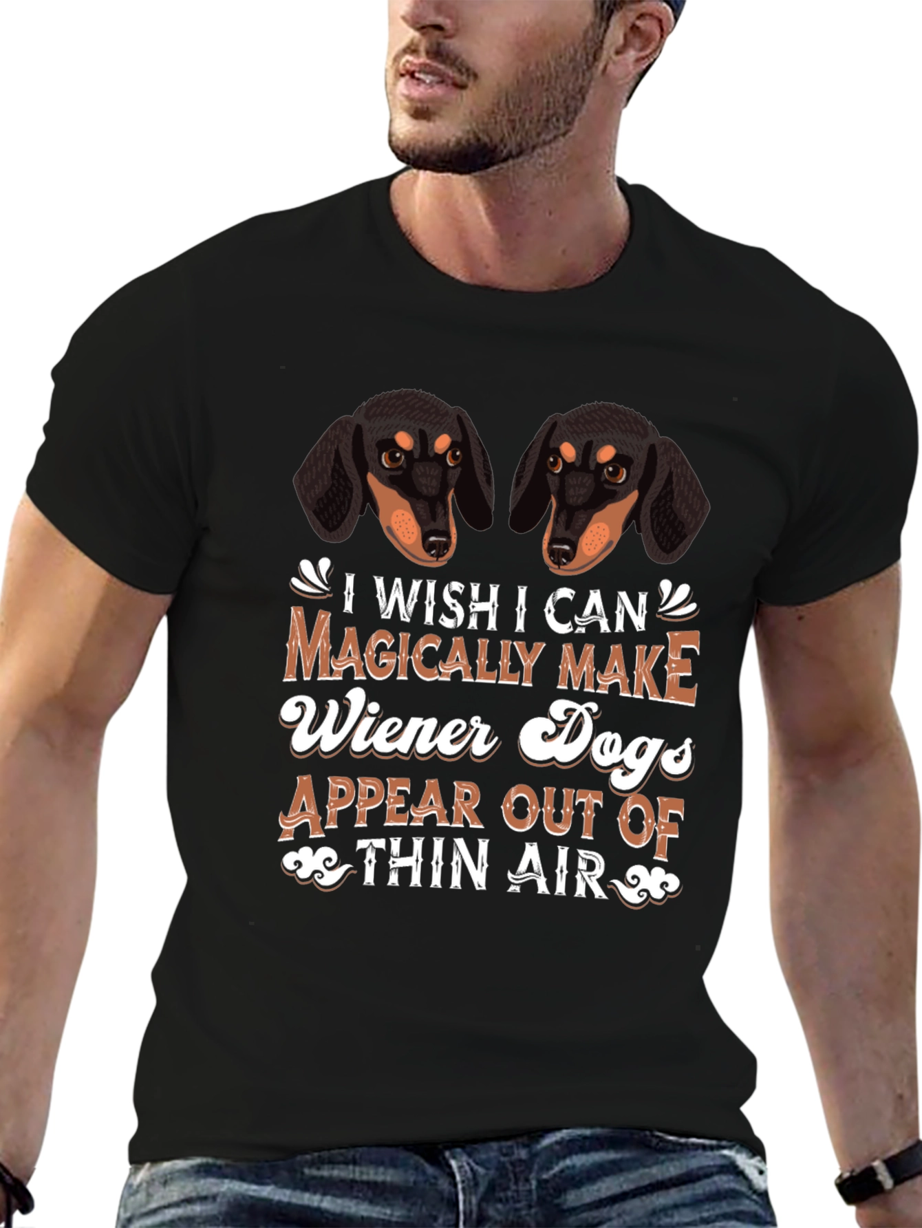 Wiener Dog Magic T-Shirt Dachshund Lover Tee