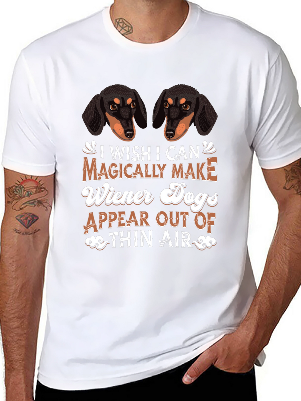 Wiener Dog Magic T-Shirt Dachshund Lover Tee