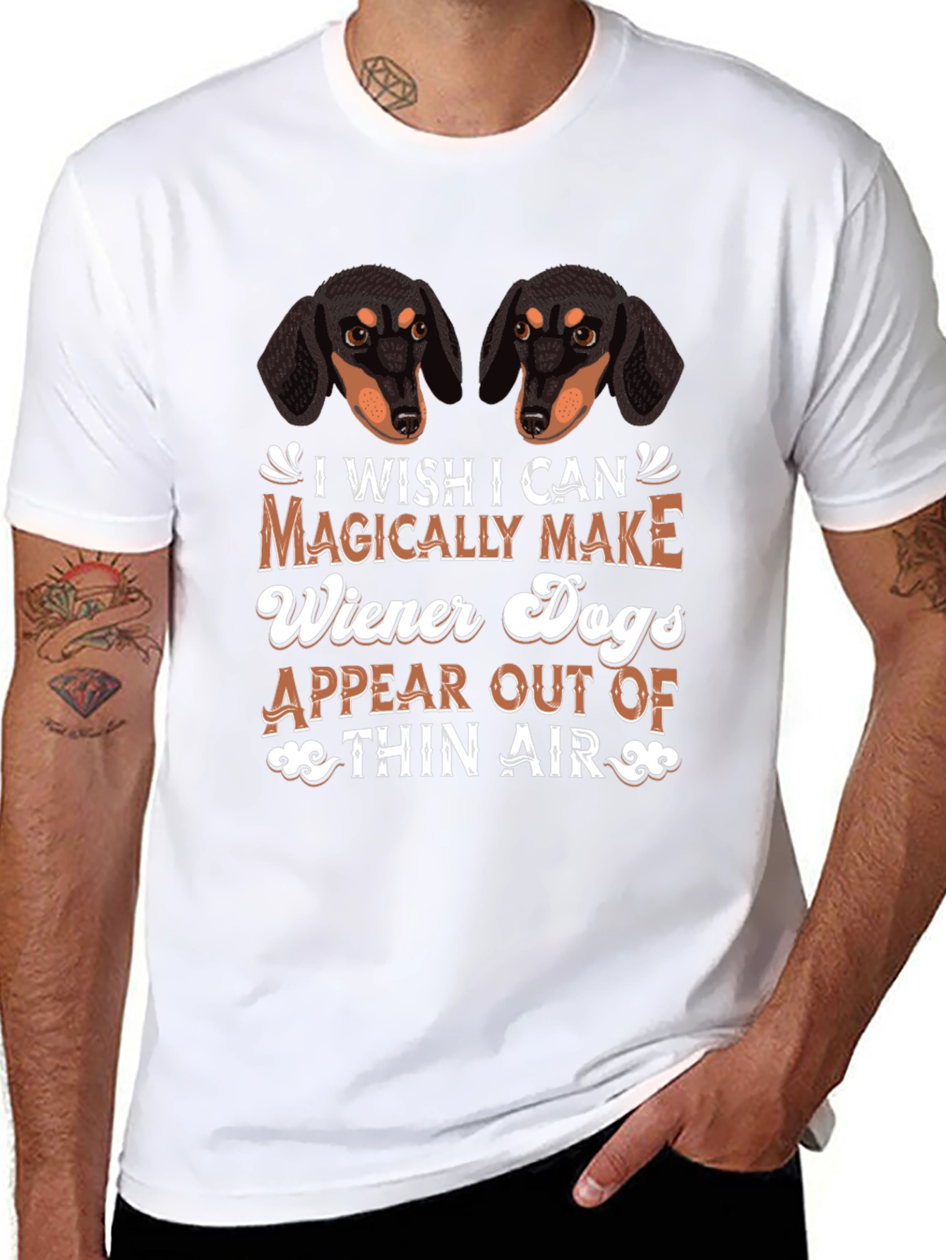 Wiener Dog Magic T-Shirt Dachshund Lover Tee