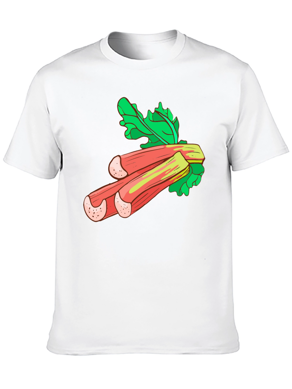 Rhubarb Graphic Tee - Fresh & Fun