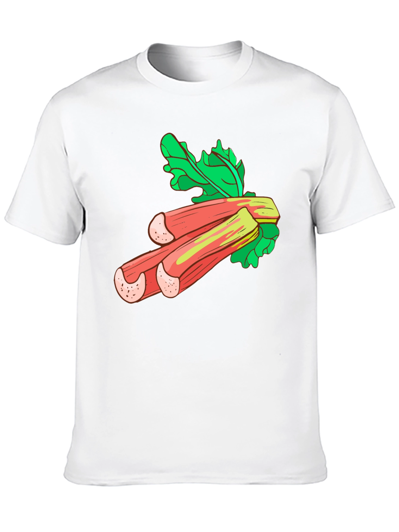 Rhubarb Graphic Tee - Fresh & Fun