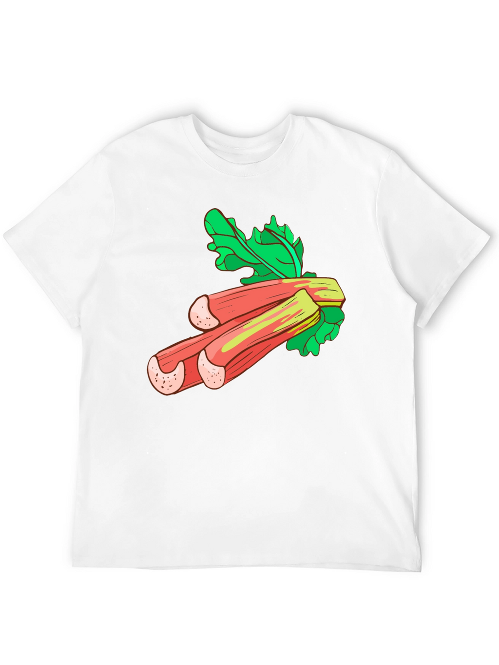 Rhubarb Graphic Tee - Fresh & Fun
