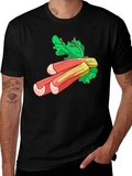 Rhubarb Graphic Tee - Fresh & Fun