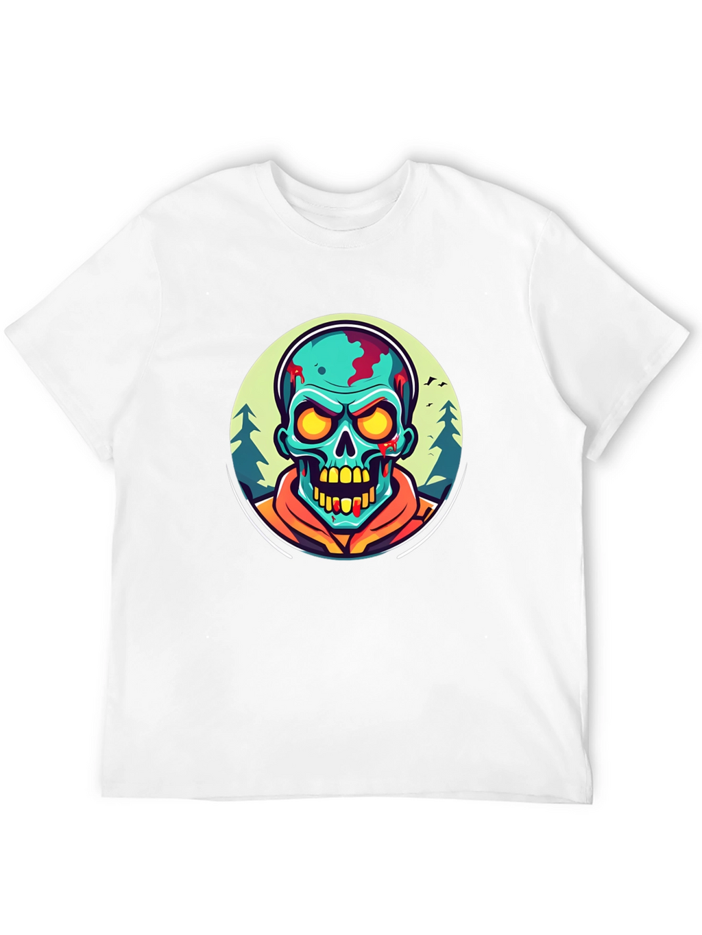 Zombie Graphic Black T-Shirt