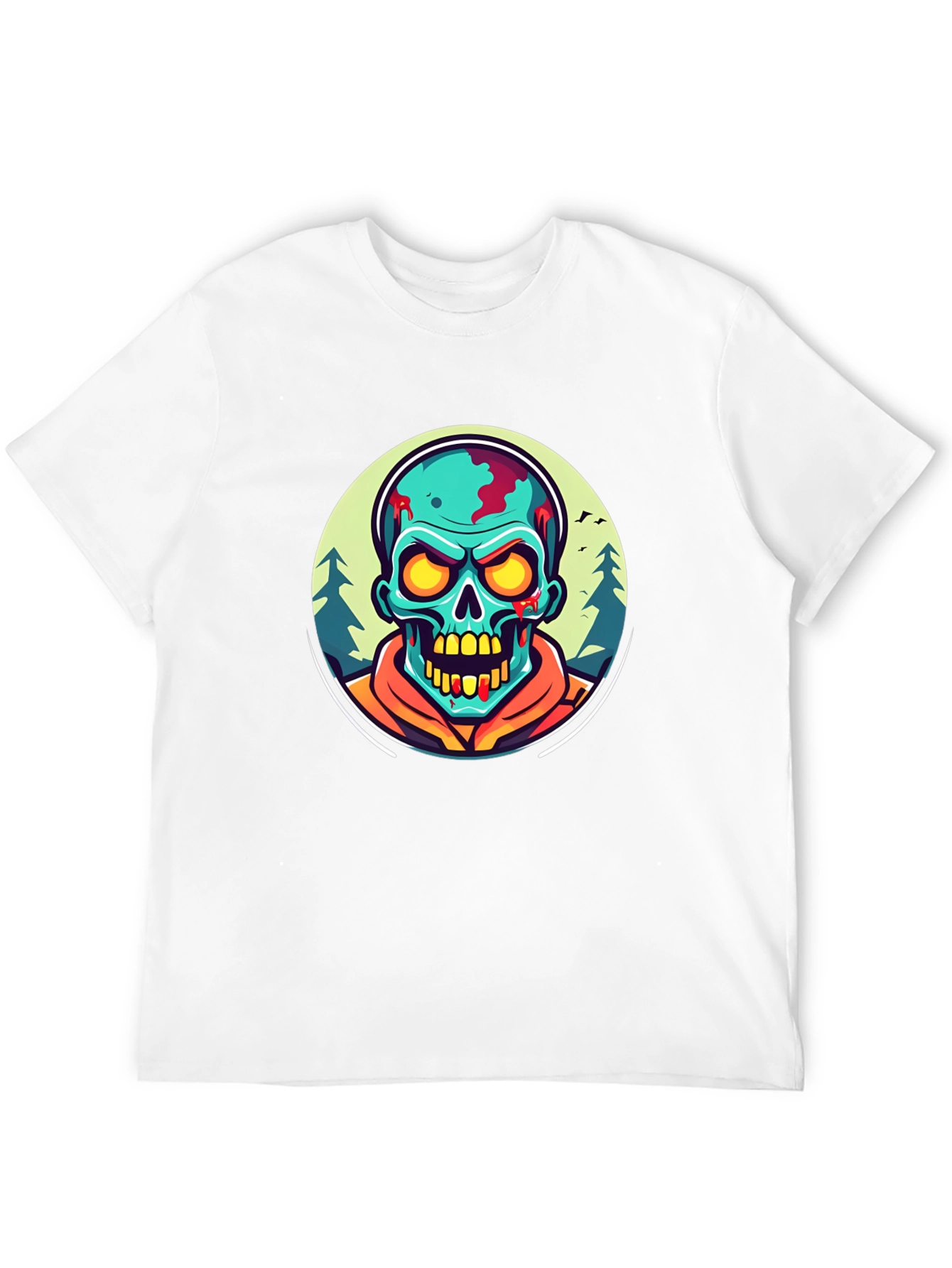 Zombie Graphic Black T-Shirt