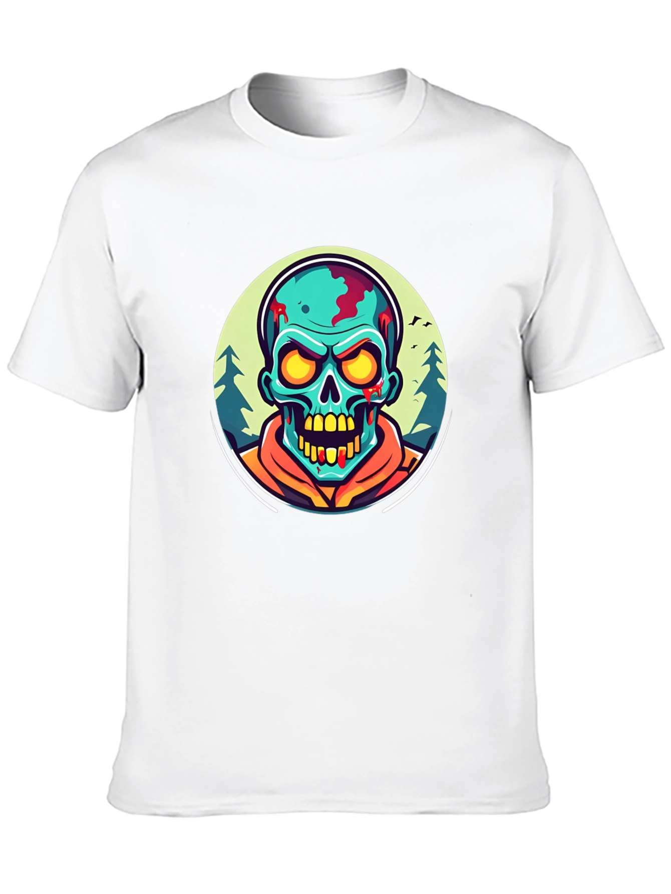 Zombie Graphic Black T-Shirt