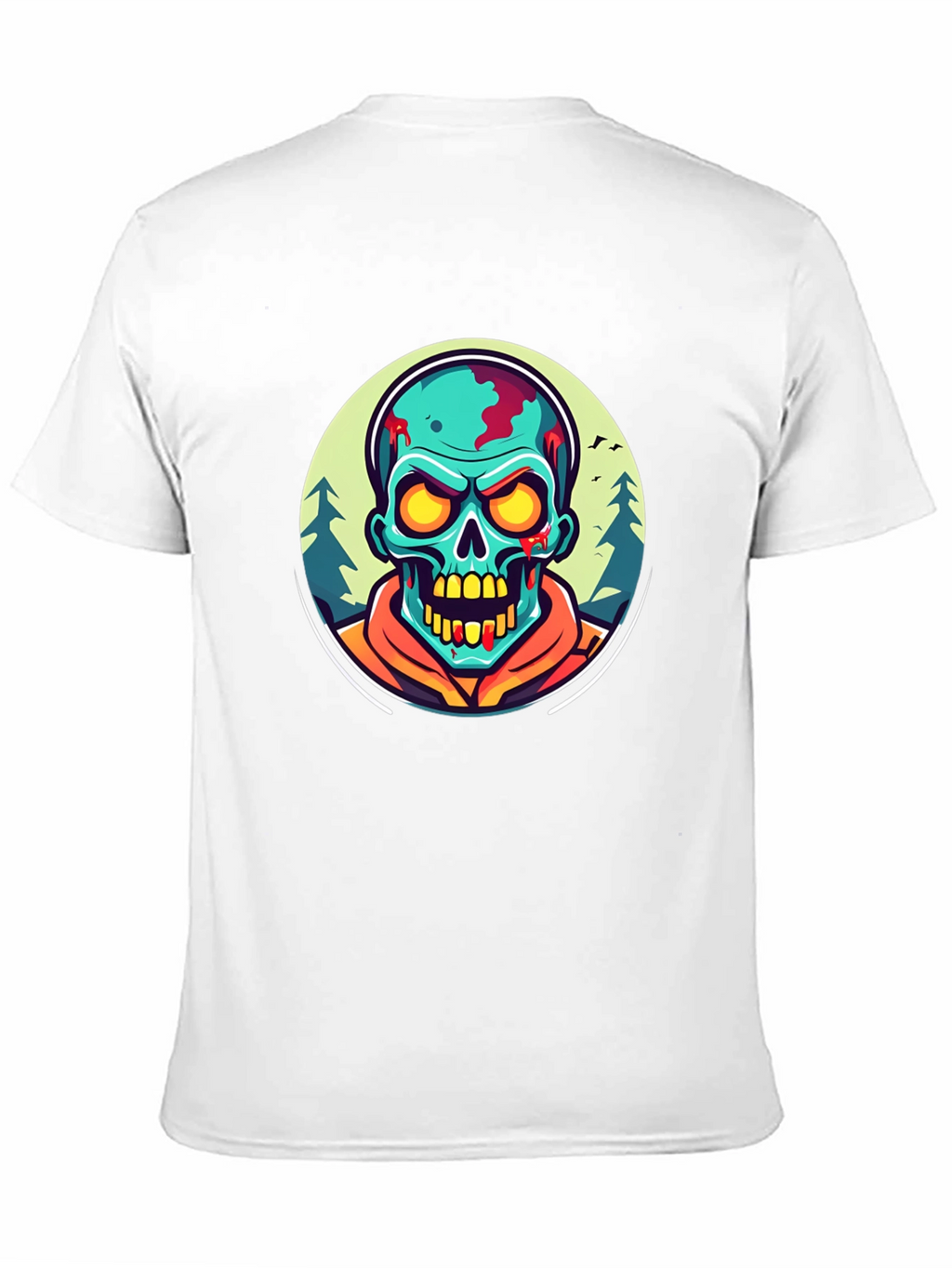 Zombie Graphic Black T-Shirt