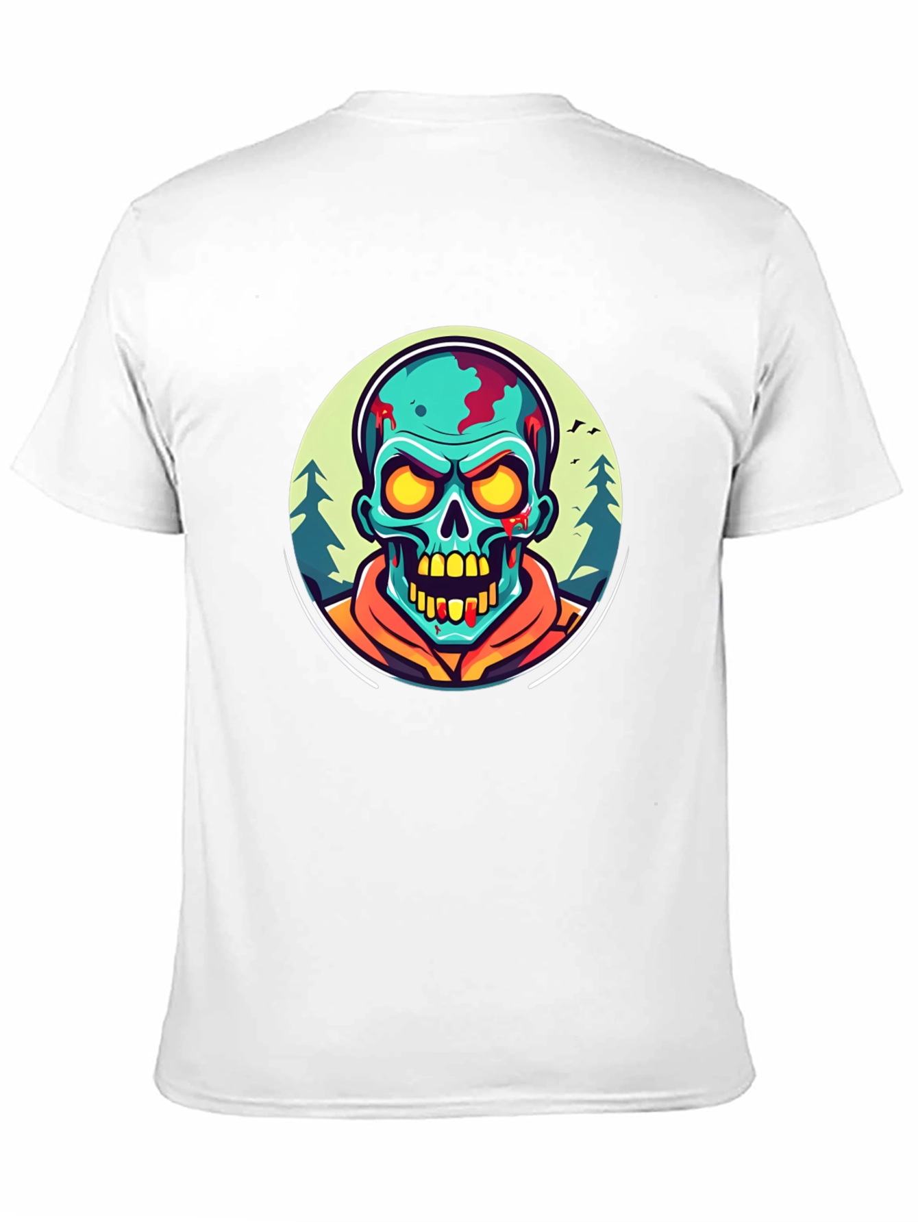 Zombie Graphic Black T-Shirt