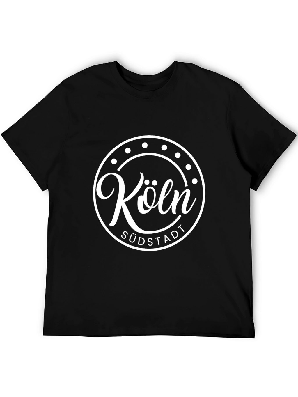 Köln Südstadt Graphic T-Shirt - Black