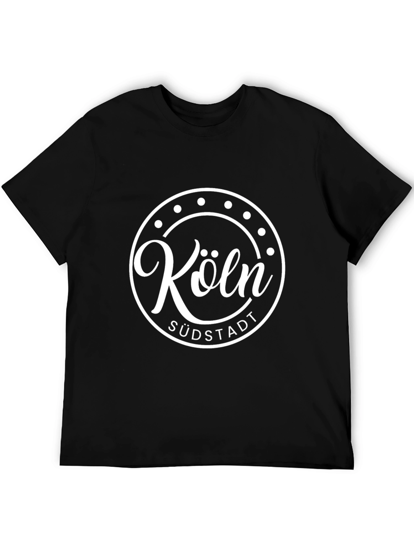 Köln Südstadt Graphic T-Shirt - Black