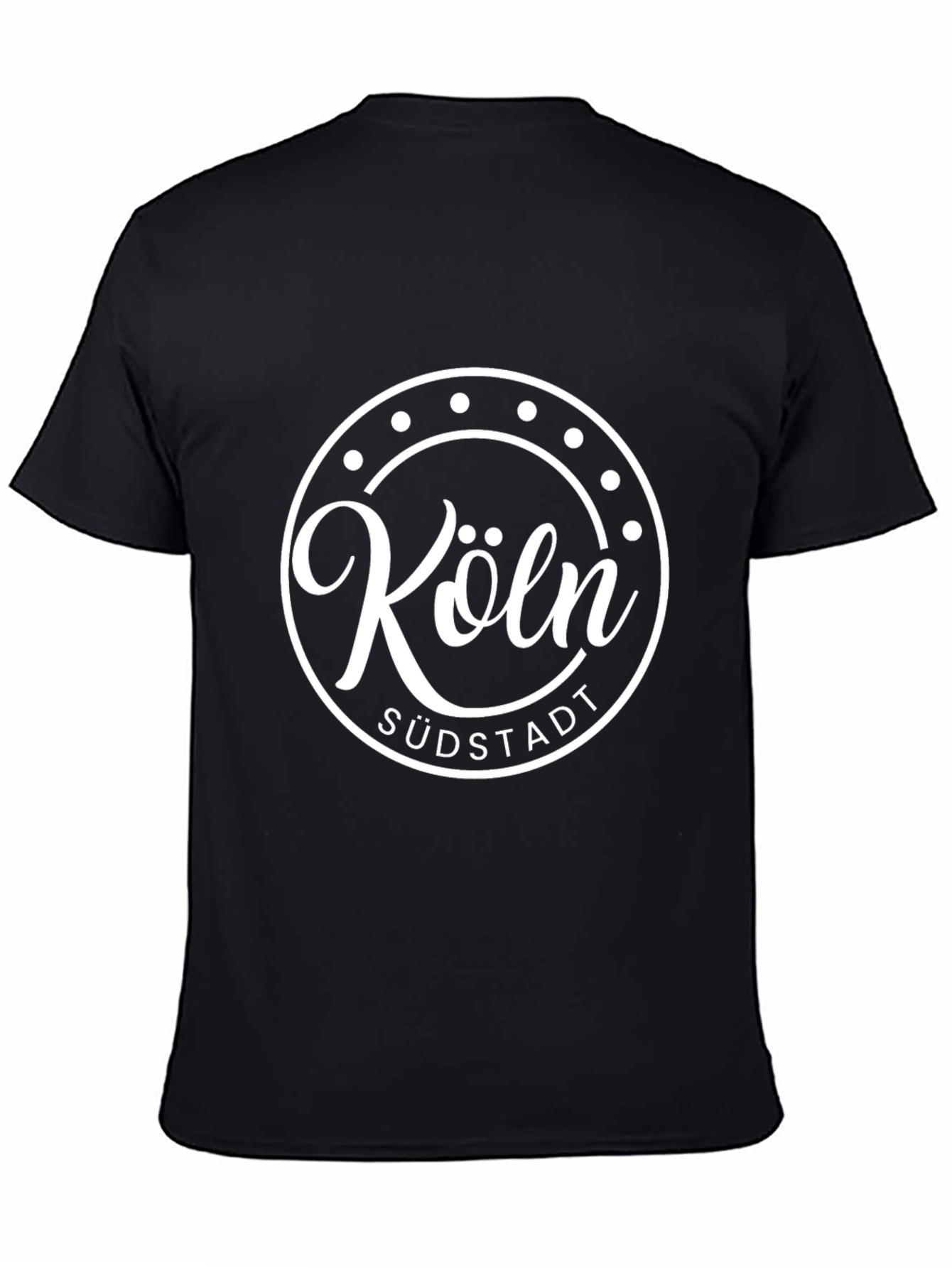 Köln Südstadt Graphic T-Shirt - Black