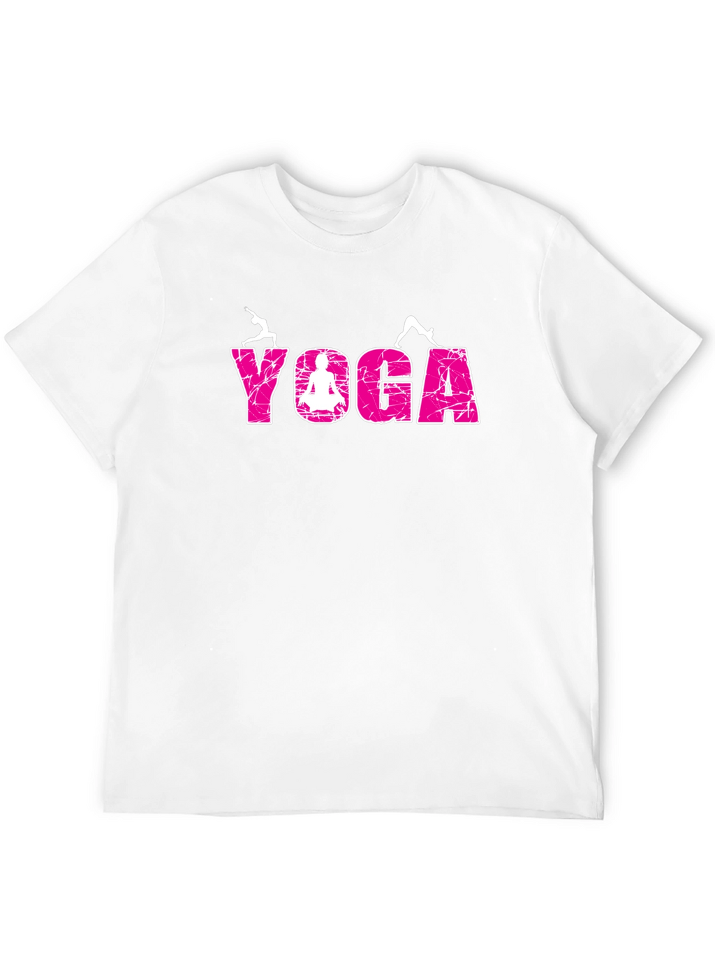 Yoga Graphic Tee - Relaxed Fit Black T-Shirt