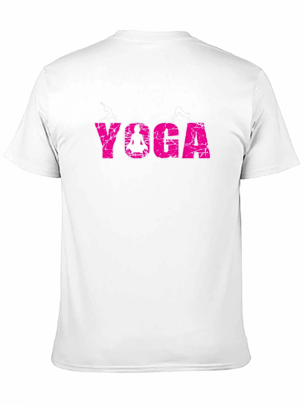 Yoga Graphic Tee - Relaxed Fit Black T-Shirt
