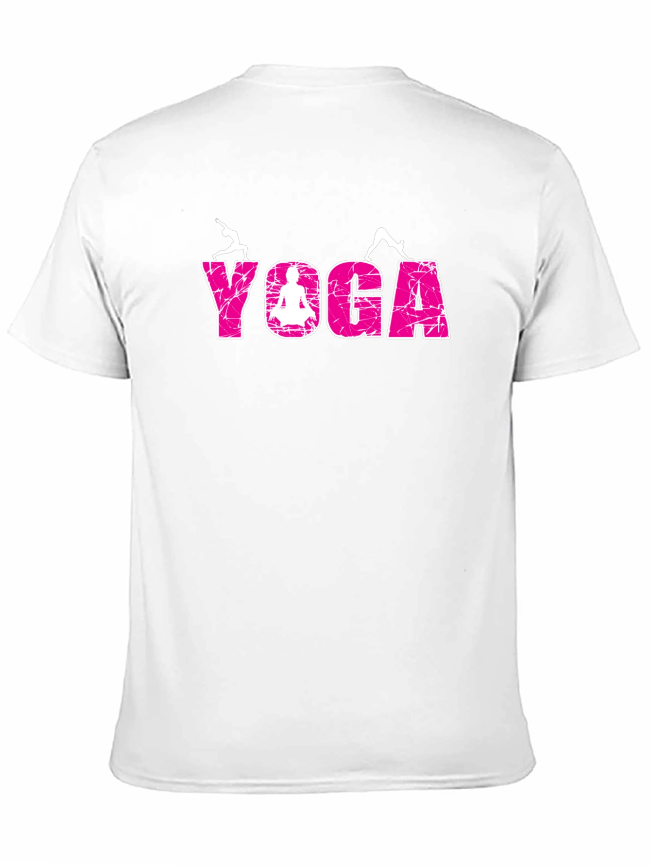 Yoga Graphic Tee - Relaxed Fit Black T-Shirt