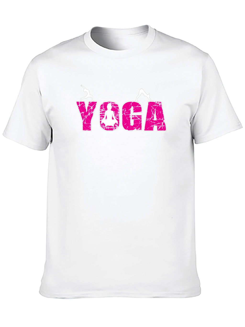 Yoga Graphic Tee - Relaxed Fit Black T-Shirt