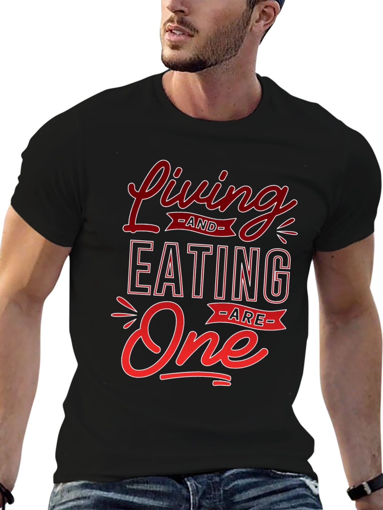 Living & Eating Are One Graphic Tee
