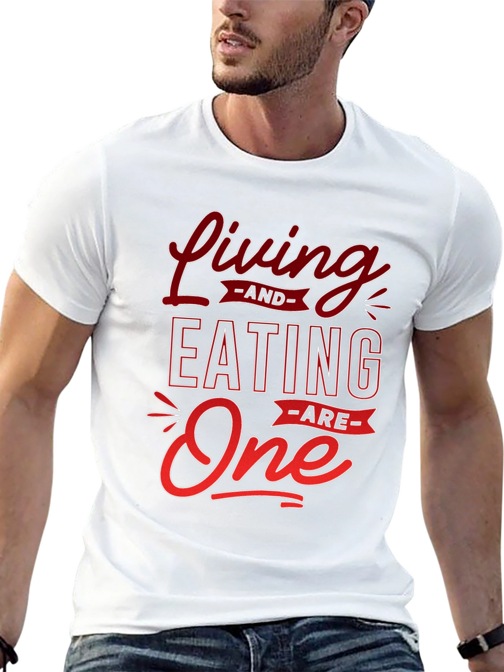 Living & Eating Are One Graphic Tee