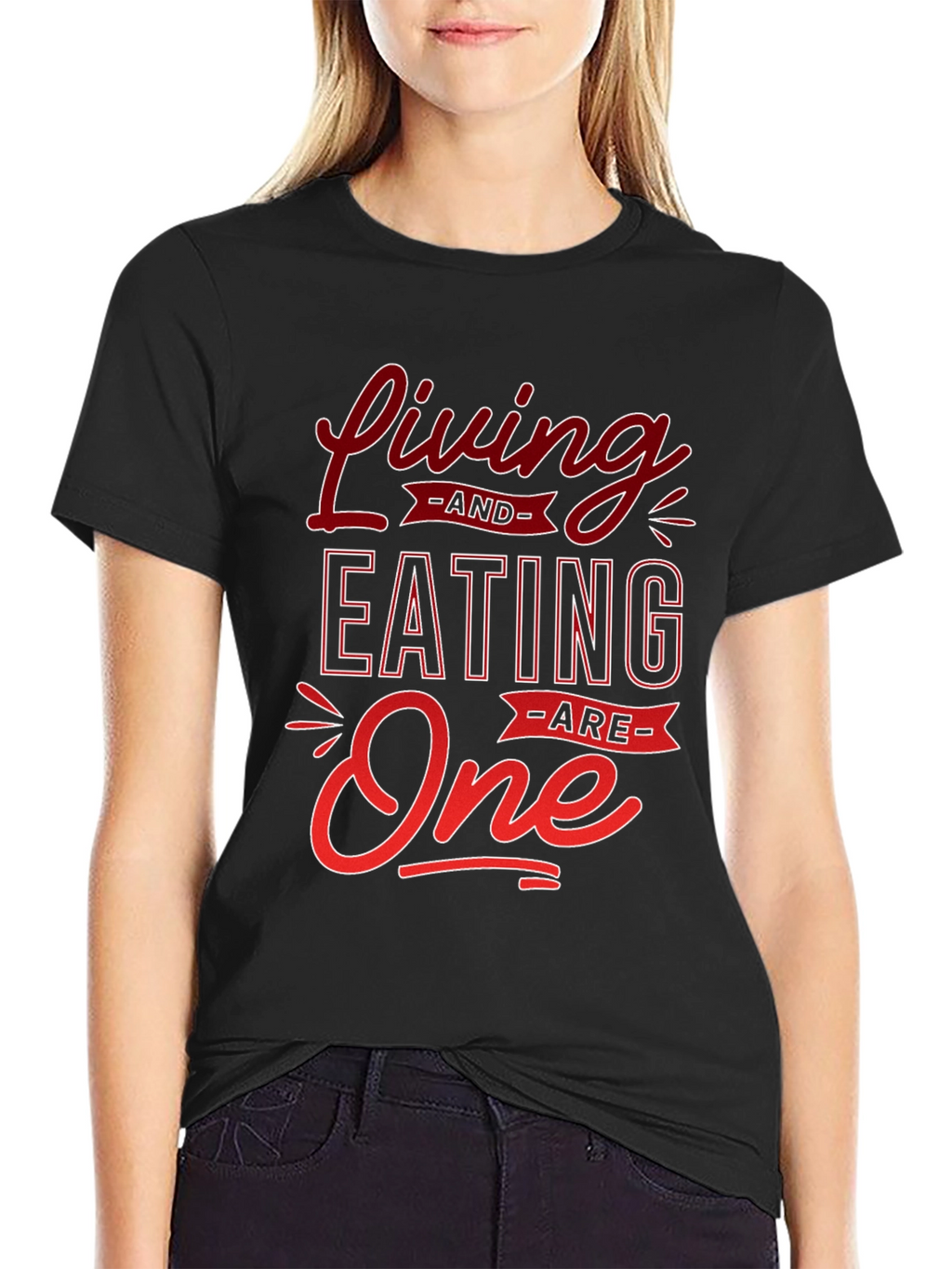 Living & Eating Are One Graphic Tee