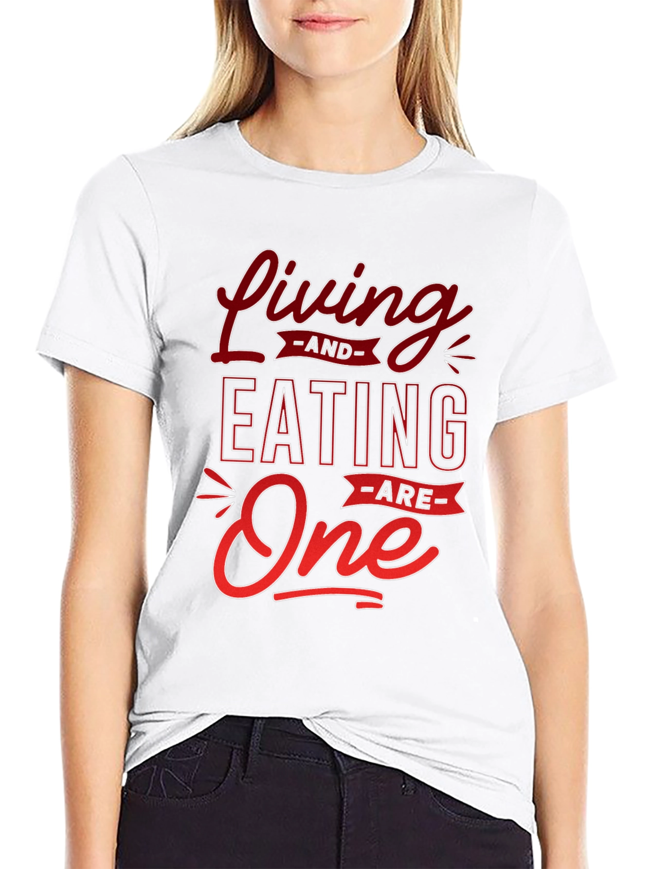 Living & Eating Are One Graphic Tee