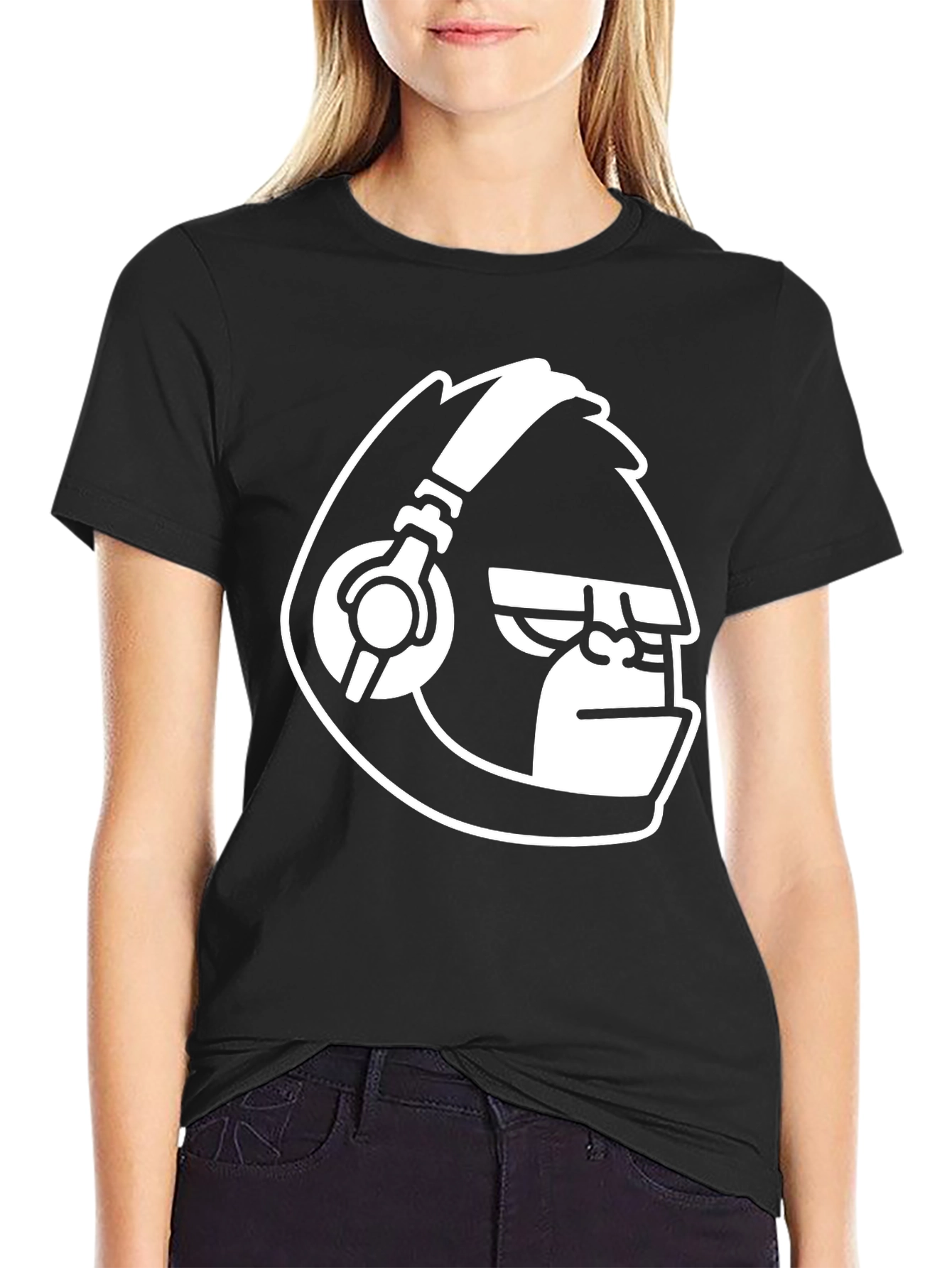 Cool Gorilla DJ T-Shirt - Black