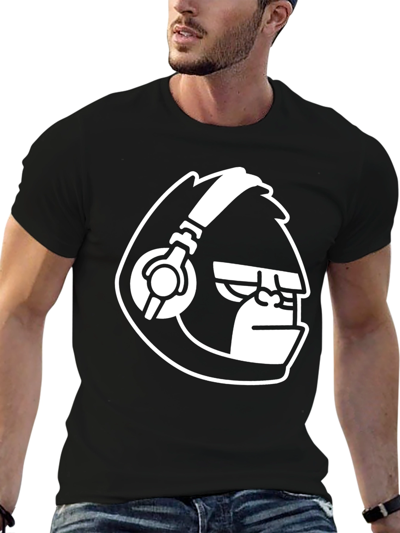 Cool Gorilla DJ T-Shirt - Black