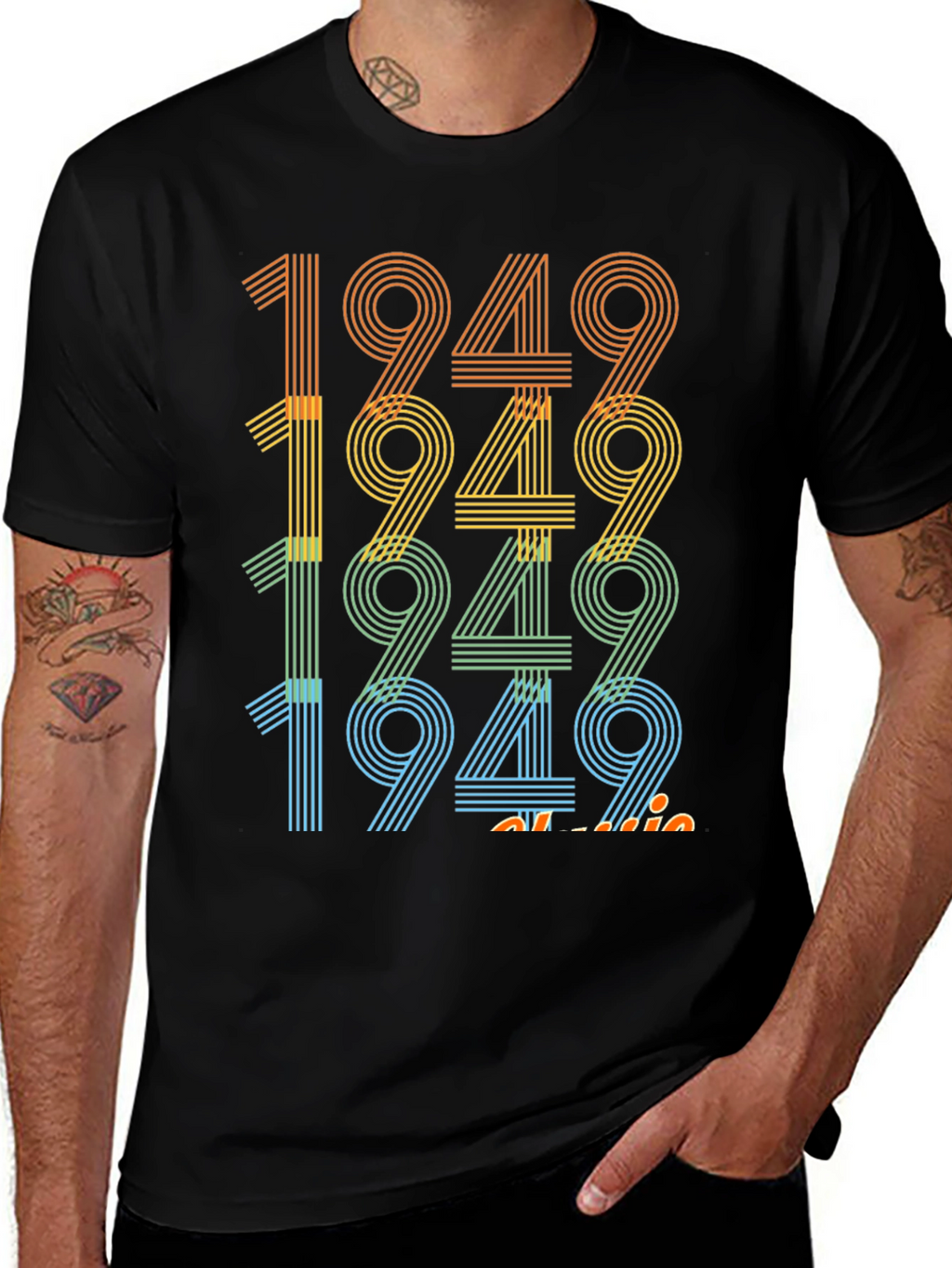 Retro 1949 Birthday T-Shirt