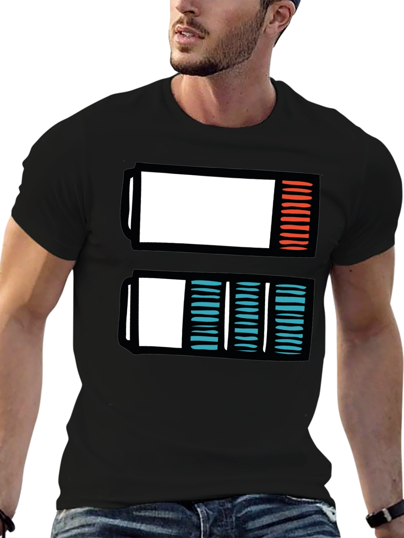 Battery Level Graphic Tee