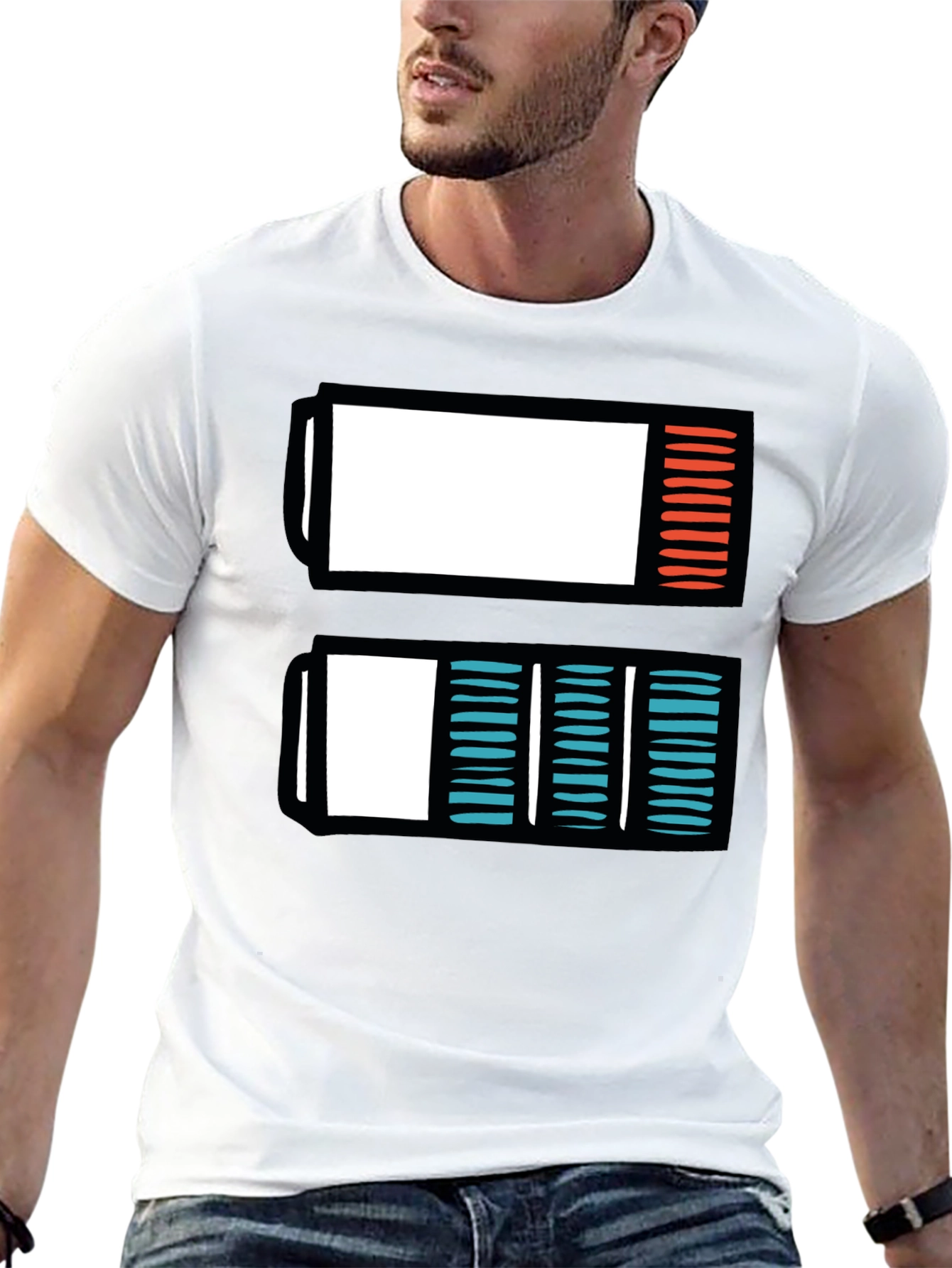 Battery Level Graphic Tee