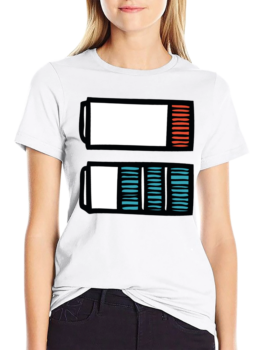 Battery Level Graphic Tee