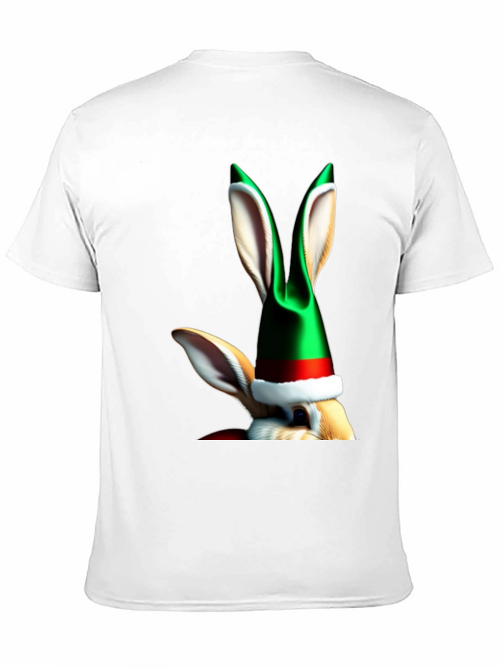 Festive Rabbit Tee - Holiday Humor