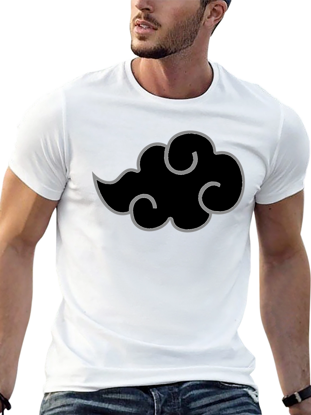 Akatsuki Cloud Black T-Shirt