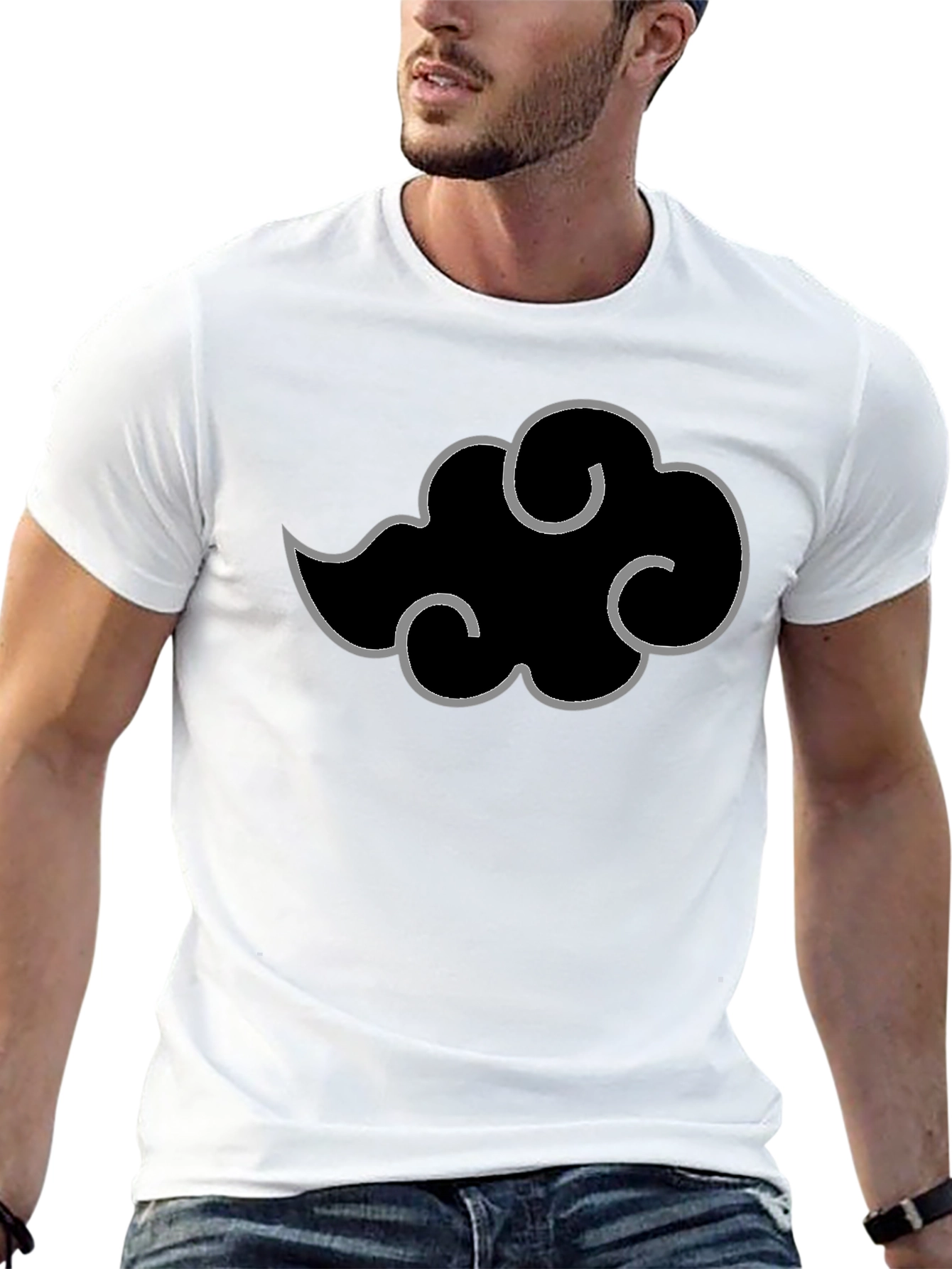 Akatsuki Cloud Black T-Shirt
