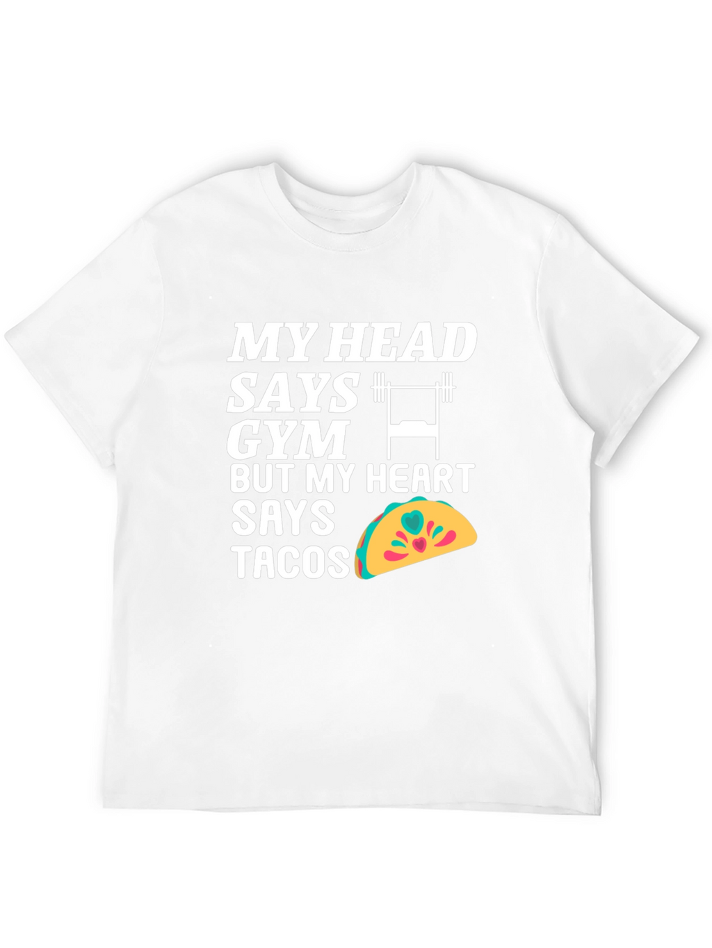 Funny Gym and Taco Lover T-Shirt