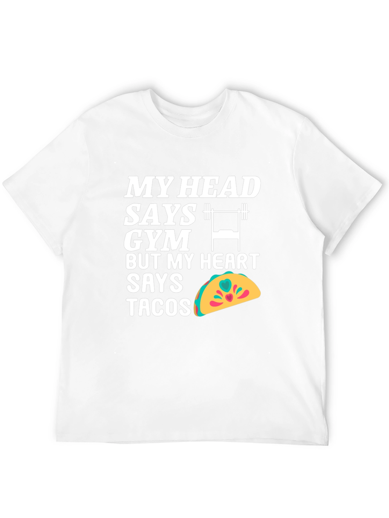 Funny Gym and Taco Lover T-Shirt