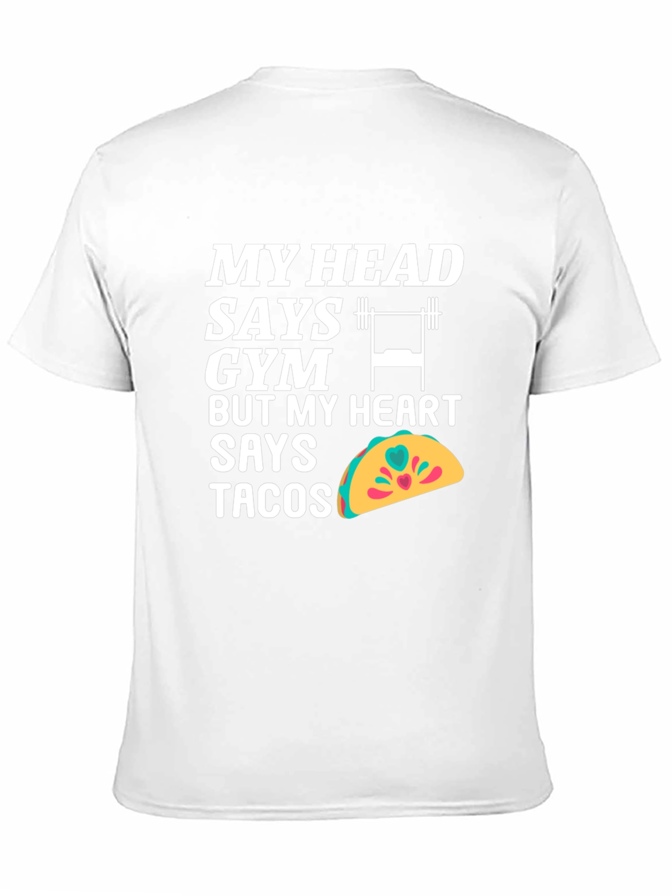 Funny Gym and Taco Lover T-Shirt