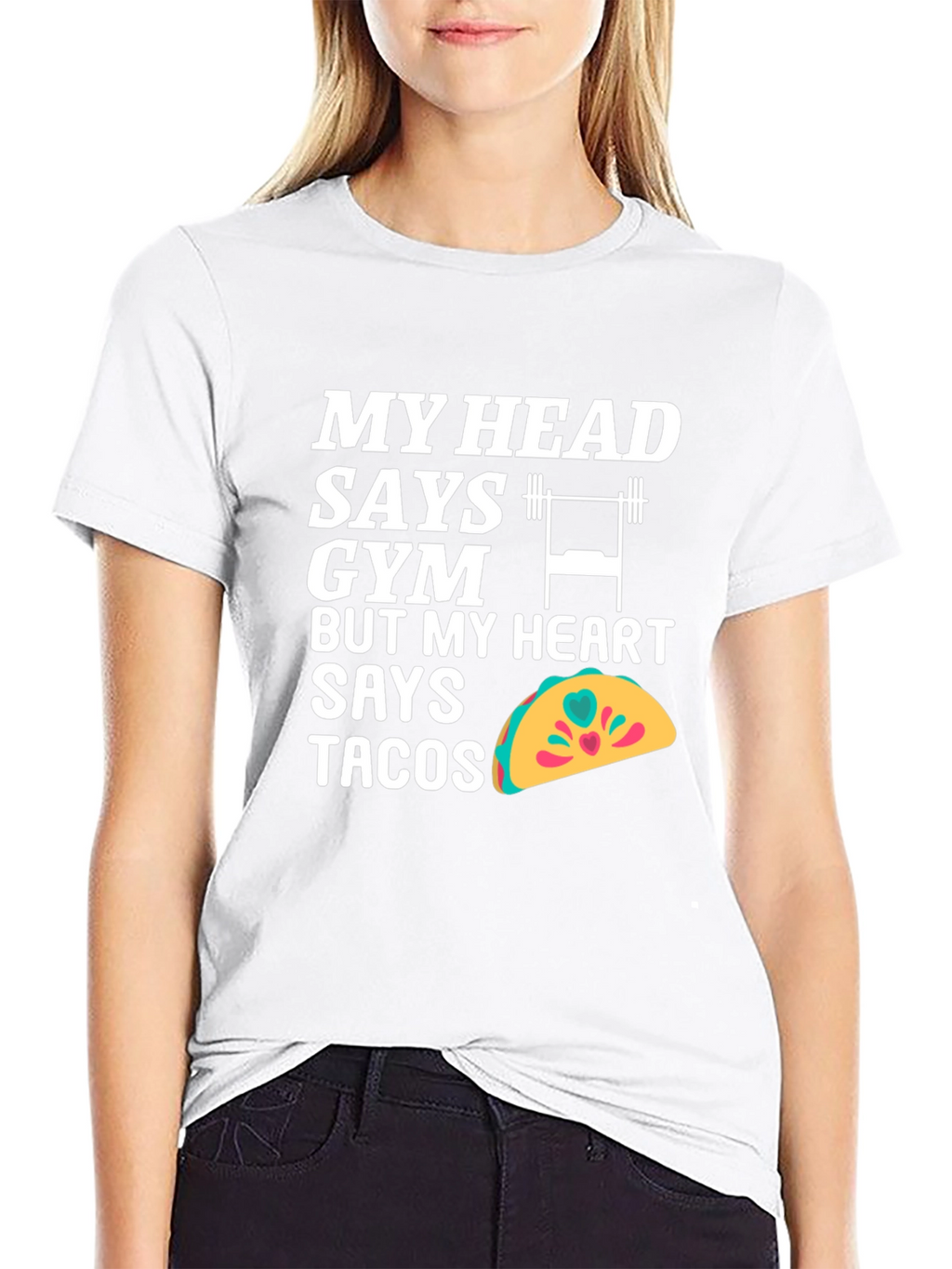 Funny Gym and Taco Lover T-Shirt