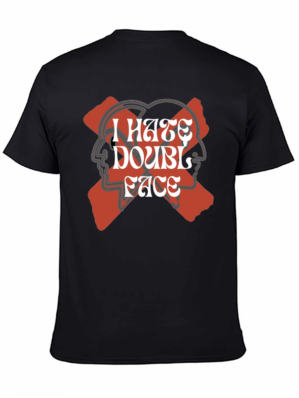 I Hate Double Face Graphic Tee