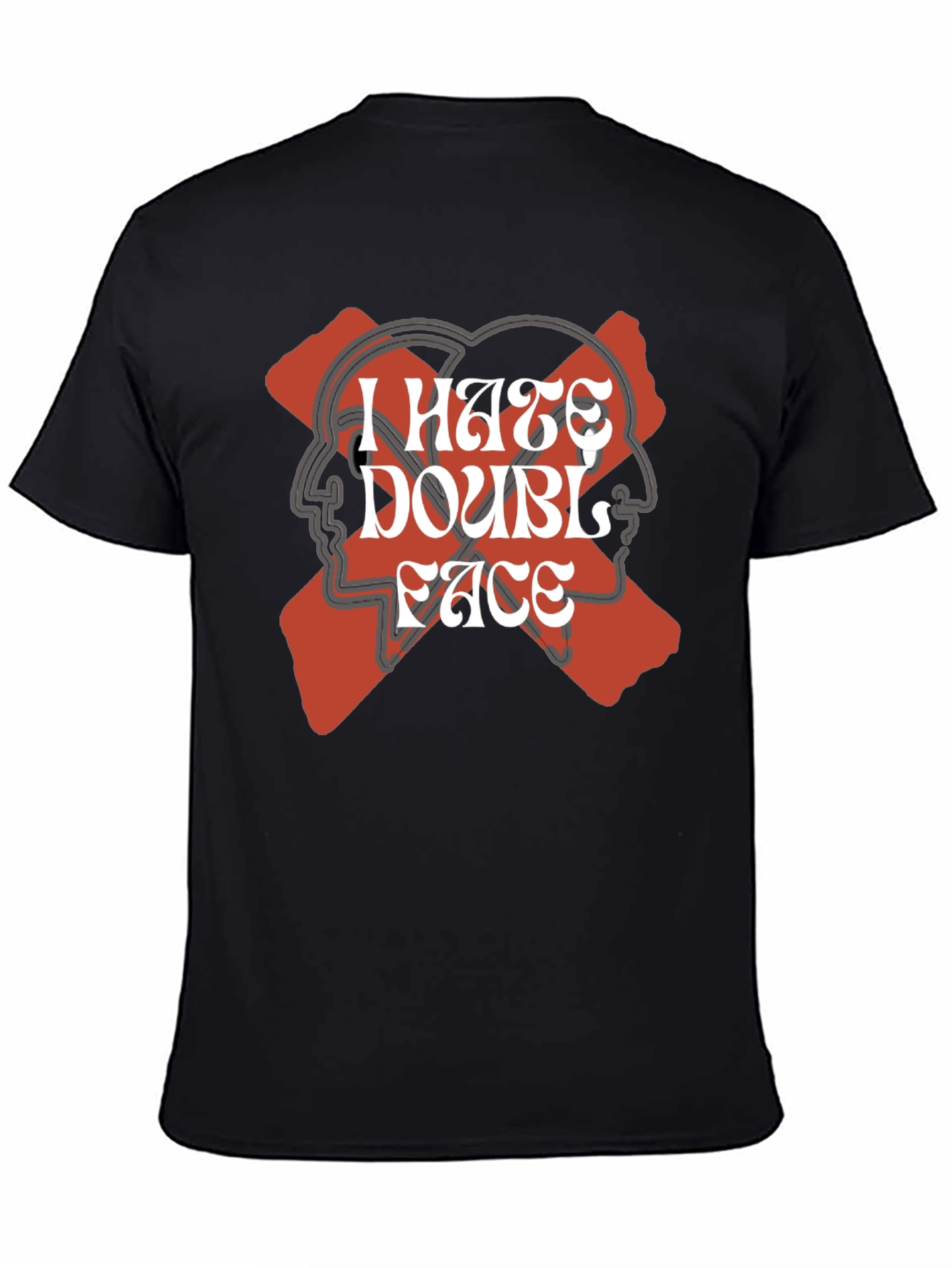 I Hate Double Face Graphic Tee