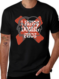 I Hate Double Face Graphic Tee
