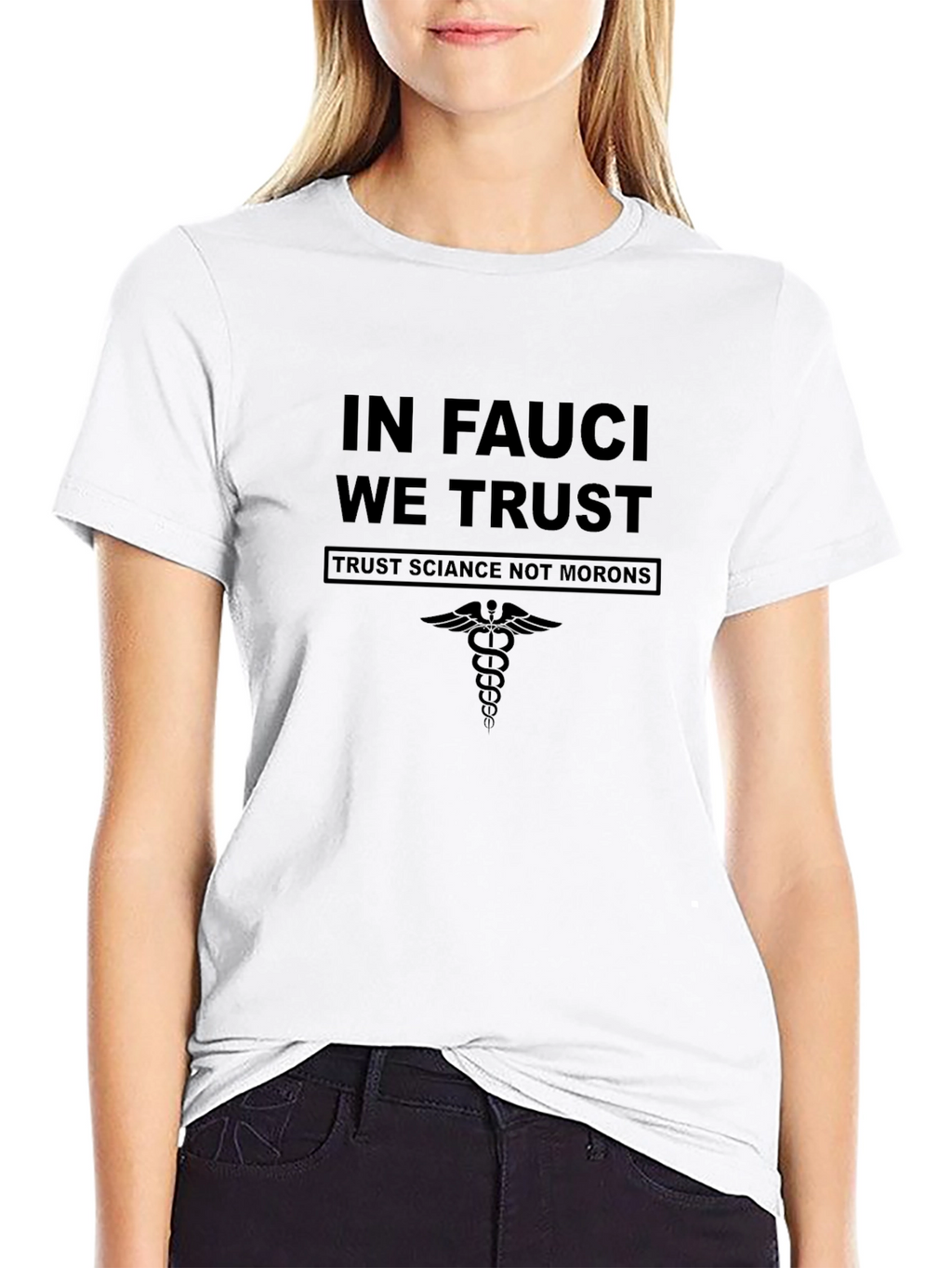 In Fauci We Trust T-Shirt Science Tee