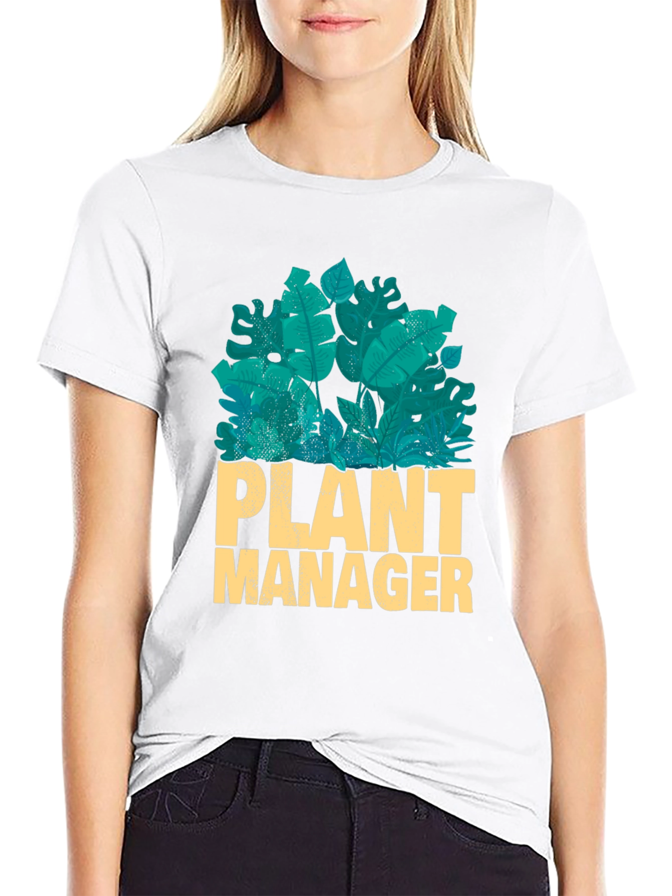 Plant Manager Graphic T-Shirt - Black
